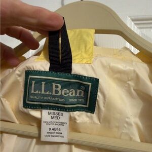 L.L. Bean Yellow Utility Jacket